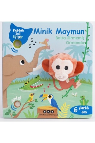 Kuklalı Sesli Kitap - Minik Maymun Balta Girmemiş Ormanda
