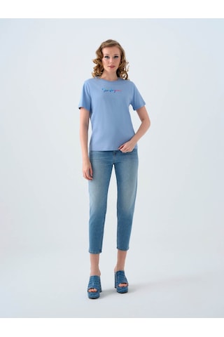 Loft Açık Mavi Kadın T-shirt Lf2039154 Açik Mavi