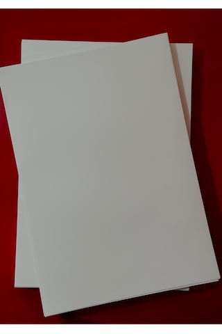 Baskısız Boş Beyaz Kraft Oto Paspas Kağıdı 35x50 Cm 50 Adet 1,05kg Servis & Kuaför Kullanımı