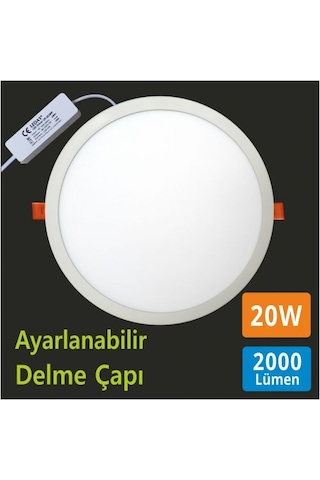 20w Ayarlı Led Panel 1. Sınıf