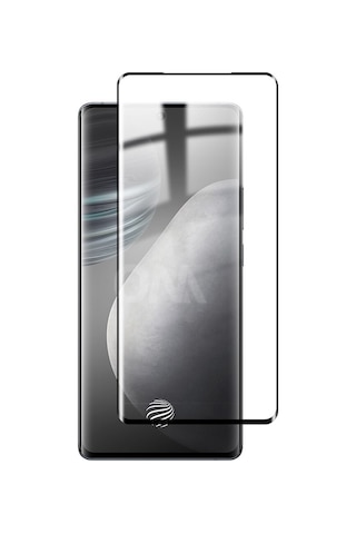 Vivo X60 Pro Plus 3D Curved Tam Kaplayan Tempered Cam - AL3282