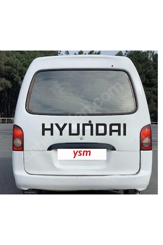 1997-2000 Panelvan Hyundai H 100 Arka Yazı Folyo