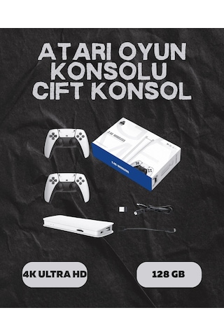 M15 Retro Konsol 20.000 Oyunlu Çift Gamepadli 4k Hdmı