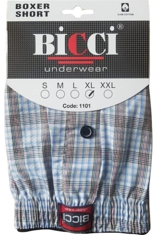 10 Adet Bicci Poplin Boxer Külot Erkek