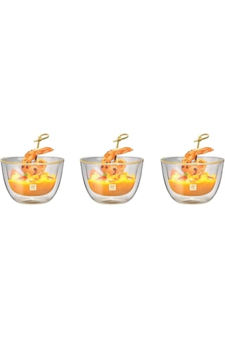 Zwilling Sorrento Çift Camlı Aperatif Seti 133 Ml 3'lü 395002270