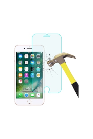 Apple Uyumlu iPhone 6 Plus / 7 Plus / 8 Plus Temperli Kırılmaz Cam Ekran Koruyucu