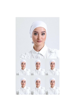 Aldaiyr 7 Düz Dikişsiz Penye Bone Çok Renklid7-3