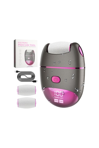 Moveevo Taşınabilir Elektronik Ayak Törpüsü Pedikür Aletleri, Profesyonel Pedi Ayak Bakımı Ölü, Sert Çatlak Kuru Ciltler İçin