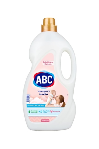 Abc Yumuşatıcı 3 Lt Sensitive X 2 Adet 2'li Set
