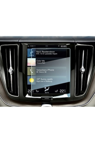 Volvo Ex40 8.7 Uyumlu İnç Ekran Koruyucu Multimedya Navigasyon Nano 9H Nano Ekran Koruyucu