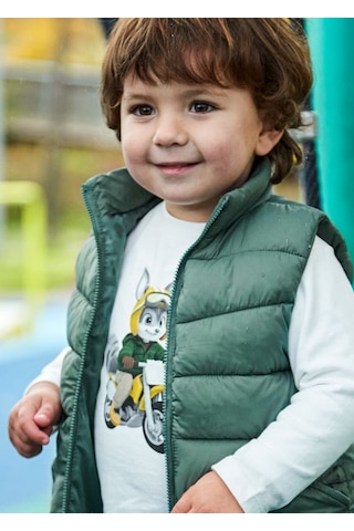 Mayoral Uzun Kollu Erkek Bebek T-shirt 2065 Krem