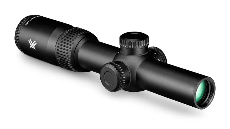 Vortex Crossfire Hd 1-4x24 Illuminated Dead-hold 2a Bdc T.fek Dürbünü Moa Siyah