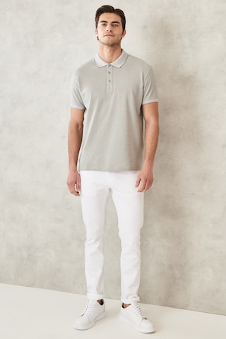 Ac&Co / Altınyıldız Classics 465126598 Düğmeli Polo Yaka Cepsiz Slim Fit Erkek Tişört Taş Rengi Taş