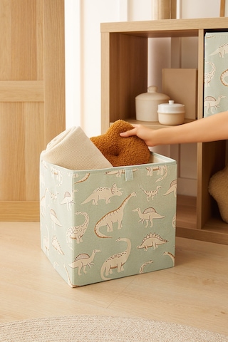 Ocean Home Textile Çocuk Odası Dinozor Kutu 33 x 30 x 33 CM