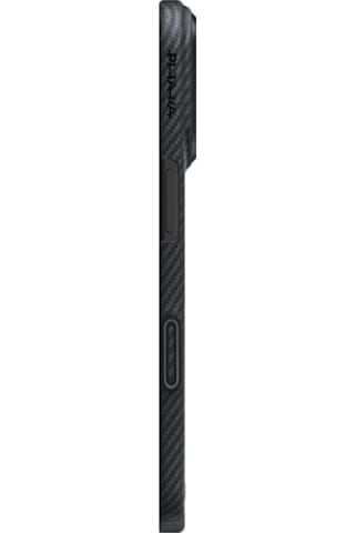 Apple Uyumlu iPhone 17 Kılıf M-safe Şarjlı 1500d Aramid Fiber Ultra-slim Classic Seri Kapak Siyah - Gri Siyah - Gri