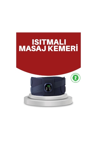 Çok Fonksiyonlu Masaj Kemeri Bel Boyun Glblseme - 23 Bacak Uyumlu Çok Renkli