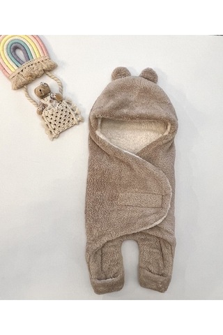 Rokeff Wellsoft Dış Kundak 0-6 Ay Bej-Krem Bej - Krem