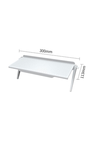 Ally Portatif Katlanabilir Laptop Monitor TV Üstü Stand Tutucu Beyaz