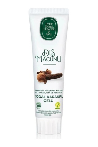 Mey İthalat Doğal Diş Macunu 90 Gr Karanfil Acı - Portakal