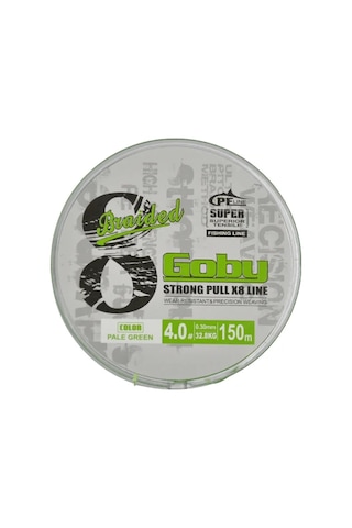 Fishpro Goby 8x 150 Mt Pale Green Örgü İp Misina 0.30