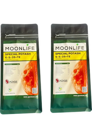 Moonlife Specıal Potash Npk Sıvı Gübre 6-5-35+te 2 Adet