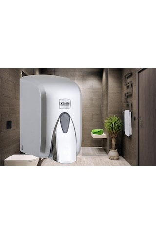 Vialli F5c Hazneli Köpük Sabun Dispenseri 500 Ml Krom