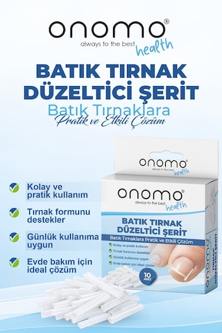 Health Batık Tırnak Düzeltici Şerit 10 Adet