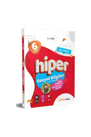 2024 6. Sınıf Hiper Sosyal Bilgiler Konu Anlatımlı & Soru Bankası 2024 6. Sınıf Hiper Sosyal Bilgiler Konu Anlatımlı & Soru Bankası