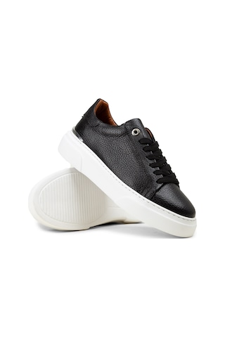 Deery Kadın Siyah Hakiki Deri Sneaker Ayakkabı - 00502zsyhe01