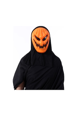 Cadılar Bayramı Balkabağı Kafa Korku Cosplay Parti Maskesi