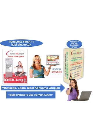 E-gramer Kitabı-online Paket Eğitim+ E-sınav+ Konuşma Kulübü