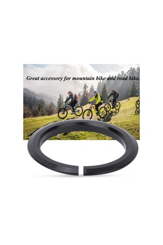 Skycity Bisiklet Ön Çatal Alüminyum Taban, 39.8mm İç Çap, Dağ/road Bisikleti Uyumlu, Dayanıklı Yuvarlak Üst Takım Diğer