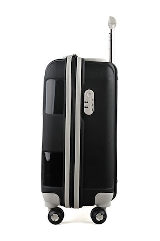 İvs Siyah Bej Yesil Kare Kabin Boy Kabin Boy Seyahat Çantası Pp4040-115-s Siyah Siyah