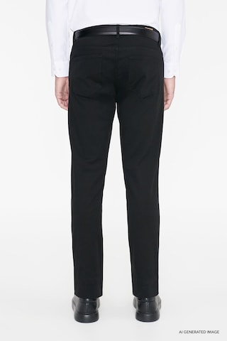 Ac&Co / Altınyıldız Classics Slim Fit Pamuklu Esnek Chino Erkek Pantolon - Siyah