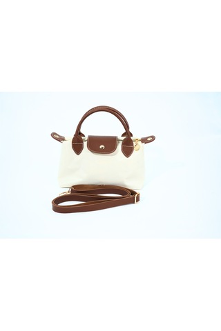 Biem Accessory Biem Krem-taba Çift Renkli Mini Çanta Çok Renkli