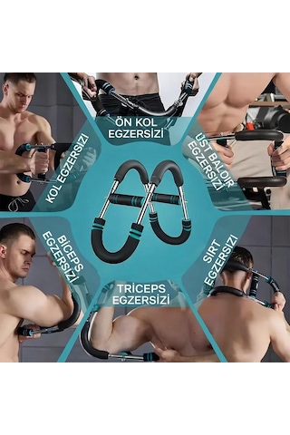 Valkyrie 3 Kademeli Ayarlanabilir Dirençli Çok Fonksiyonlu Egzersiz Aleti Göğüs Kol Sırt Bacak Kas Biceps Triceps Geliştirici