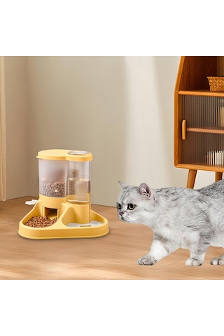 Suntek Birden Fazla Evcil Hayvan Için Büyük Kapasiteli Sarı