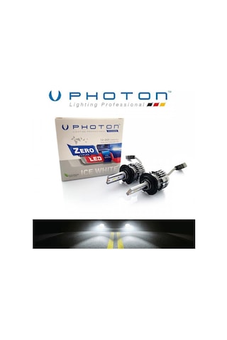 H7 PHOTON Led Xenon Oto Ampul Zero Fansız Beyaz