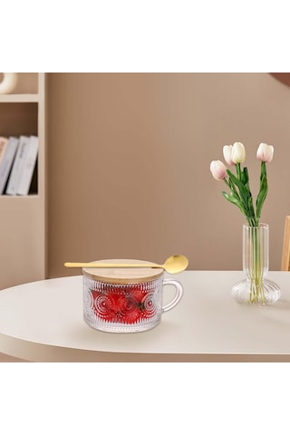 Homyl 2 Adet Cam Su Bardağı Temizle 400-500 Ml Restoran Cafe B B