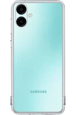 Logis Samsung Galaxy Uyumlu A06 Kılıf Süper Silikon Şeffaf Şeffaf