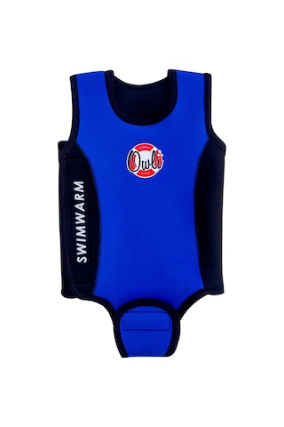 Owlishop Owli Swimwarm Üşütmeyen Bebek Mayosu Mavi