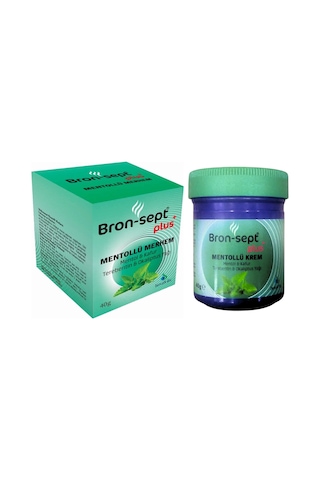 Bronsept Plus Mentollü Krem 40 G