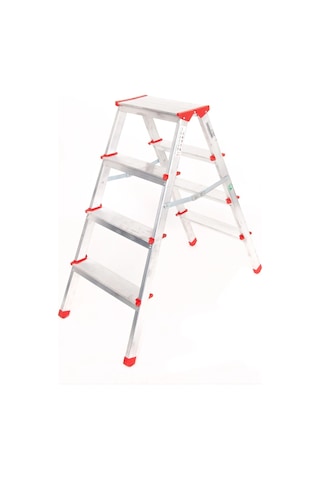 Cömert Alüminyum Çift Çıkışlı 4 Basamaklı Merdiven