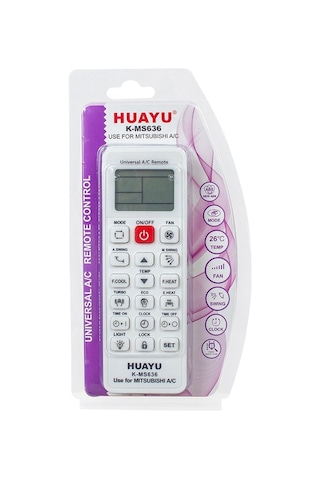 Mitsubishi K-Ms636 Universal Akıllı Klima Kumandası