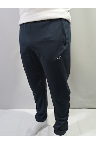 Jump Erkek Scuba/dalgıç Slim Fit Erkek Eşofman Altı Petrol Yeşili