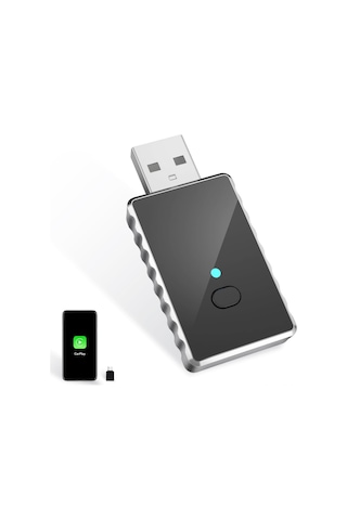 Monyee Kablosuz Carplay Ve Android Çevirici Kutusu - İki Cihazlı Tek Tıkla Geçiş, Akıllı Araç Bağlantı Modülü