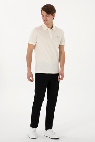 U.S. Polo Assn. Us. Polo Assn. Erkek Tişört 50297984-vr071 Bej