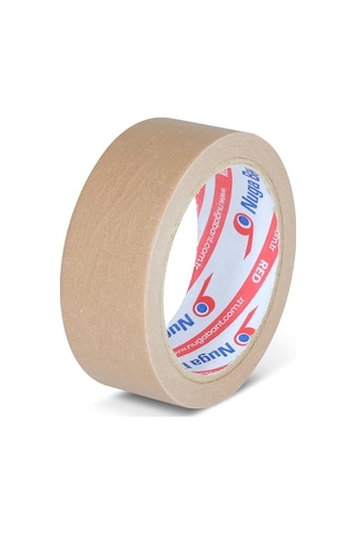 Maskeleme Bandı 36 Mm X 25 Mt Kahverengi Renk Genel Kullanım