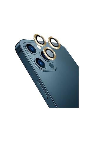 WIWU Apple Uyumlu iPhone 12 Pro Wiwu Lens Guard Wiwu Kamera Lens Koruyucu ZORE-218846 Colorful
