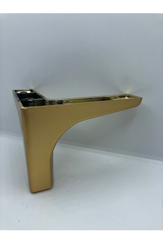 PLASTİK,10*15*15 CM GOLD KOLTUK,DOLAP,MOBİLYA AYAĞI (4 ADET)